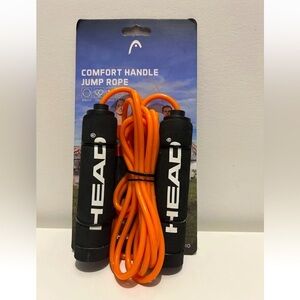 HEAD Fitness Jump Rope with Black Handles workout gym pro pvc cushioned athlete